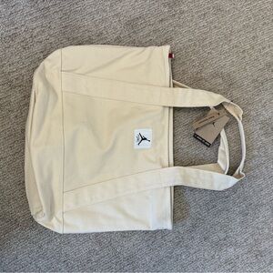 Jordan Flight Natural Canvas Tote Bag. Water Resistant. Brand New With Tags.